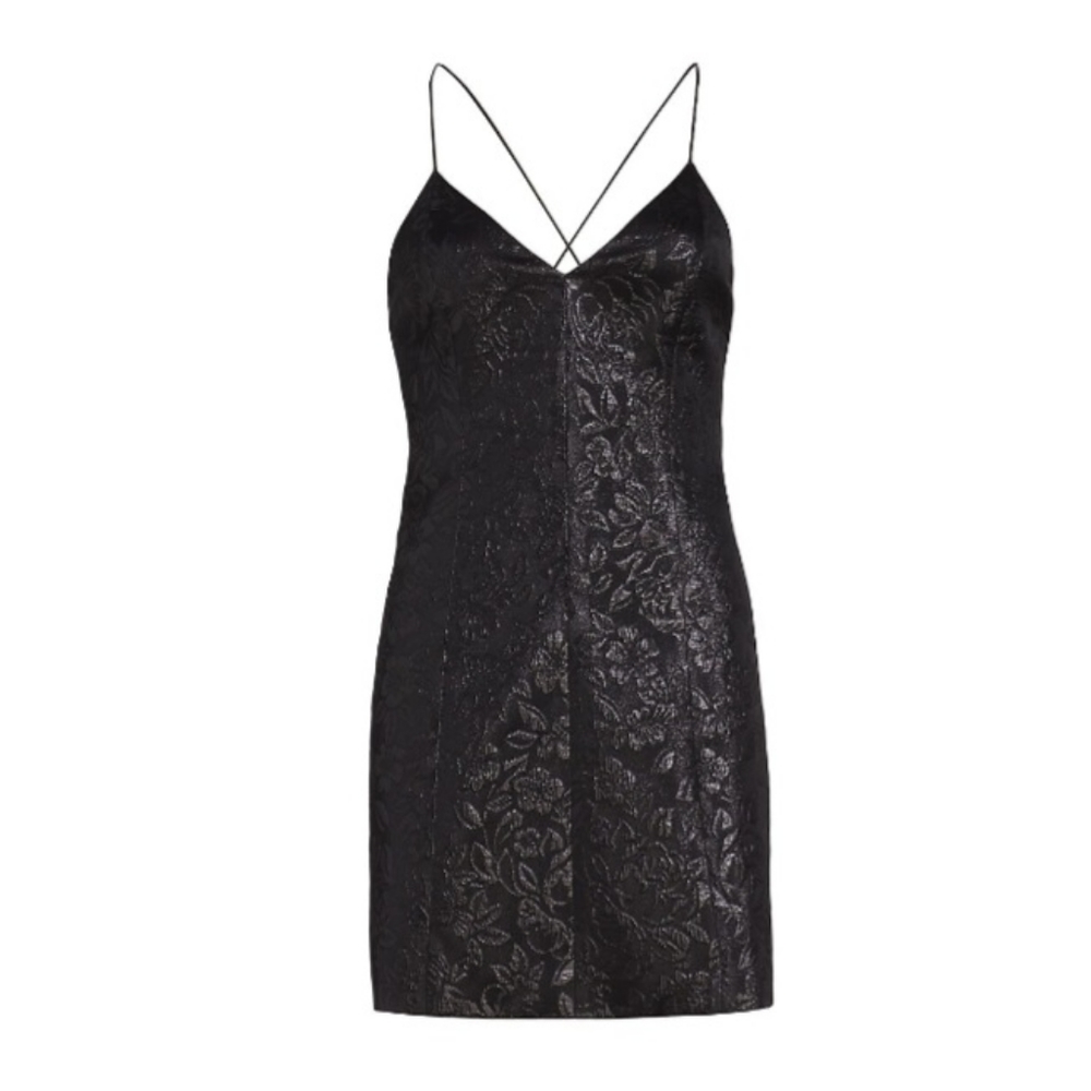 Alice + Olivia Tayla Lantern Mini Dress $295 size 6 NWT
